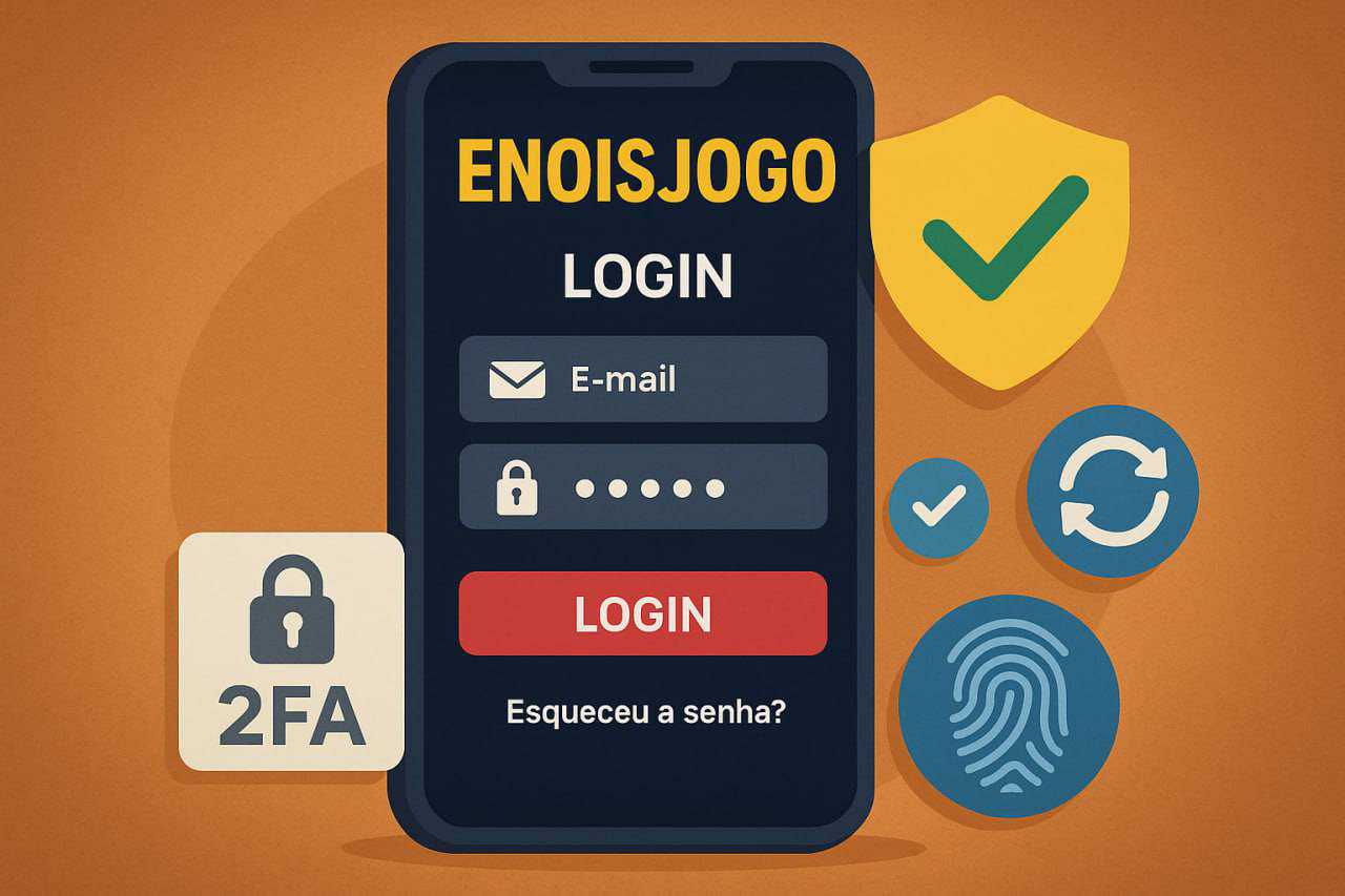 Criar uma nova Conta no plataforma ENOISJOGO